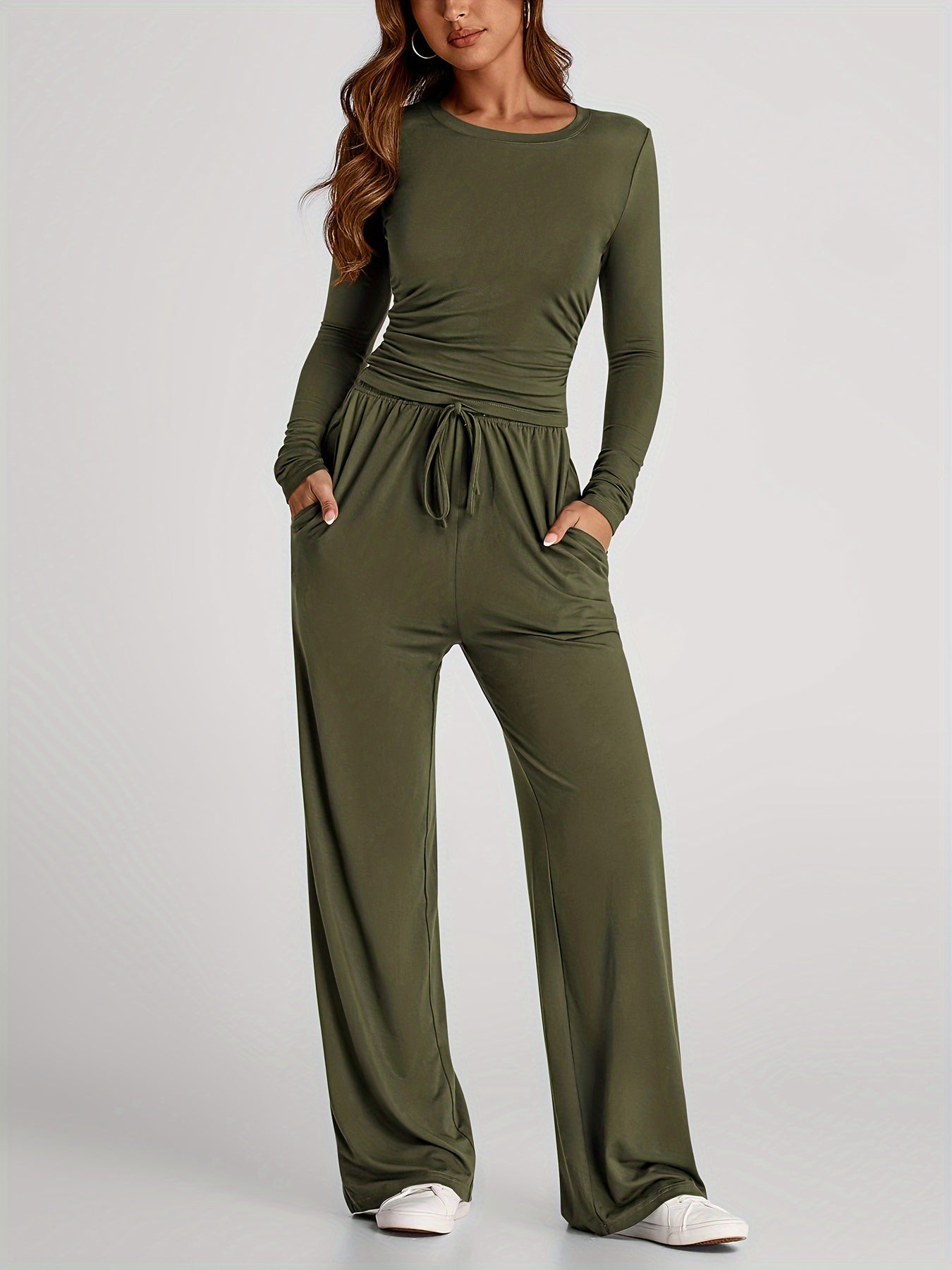 Women's Fall Two Piece Outfits Track Suits