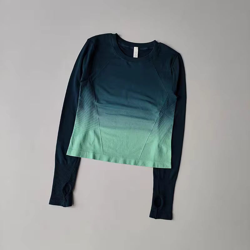 Women's Long Sleeve Top Yoga Shirts Running T-Shirt