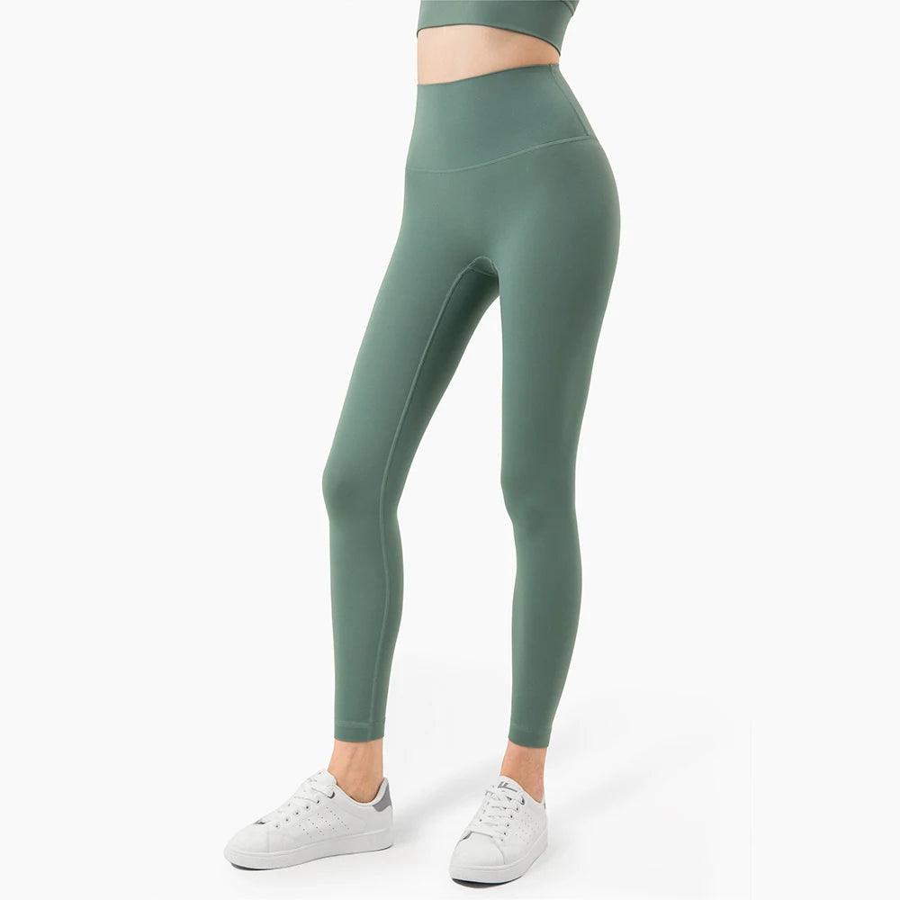 Yoga Set Leggings And Tops