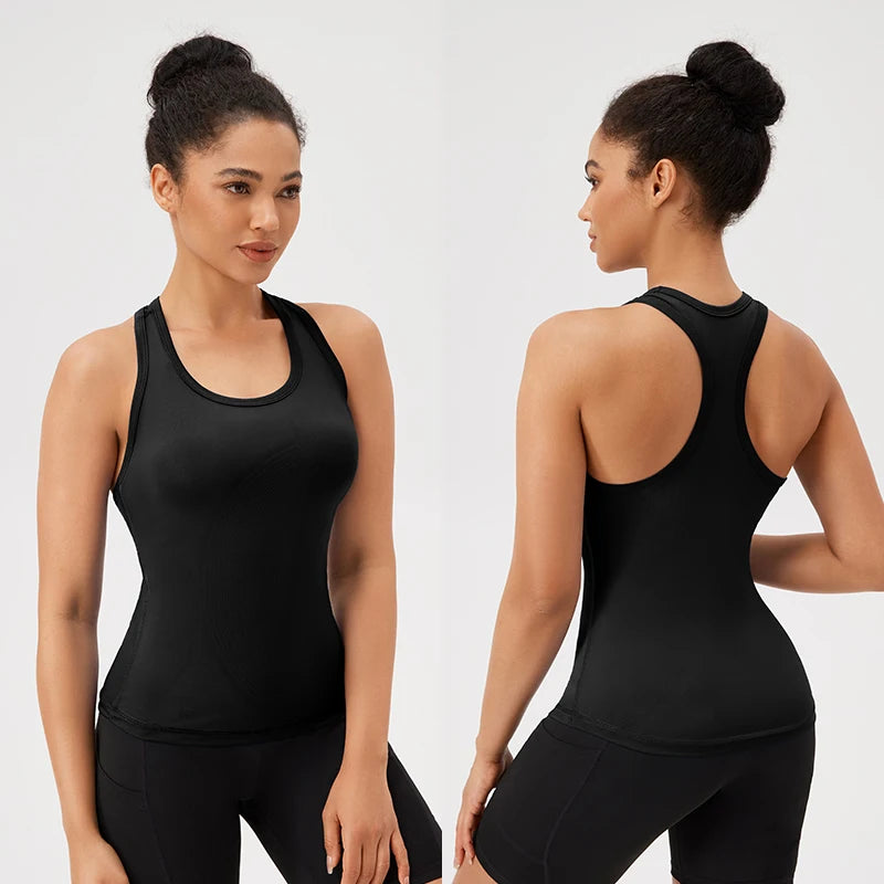 Yoga Vest Sleeveless Sport Shirt