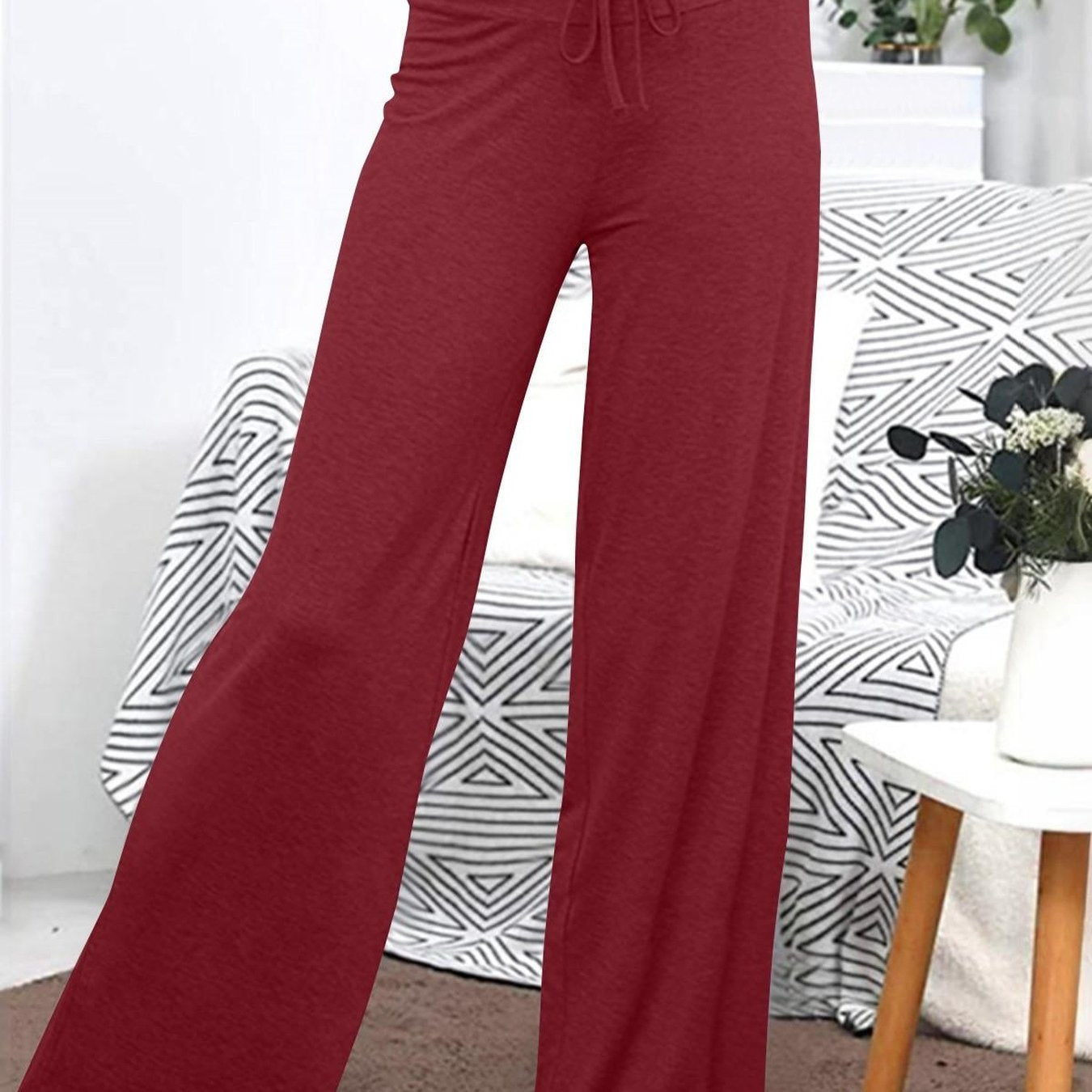 Women's High-Waisted Wide-Leg Yoga Pants