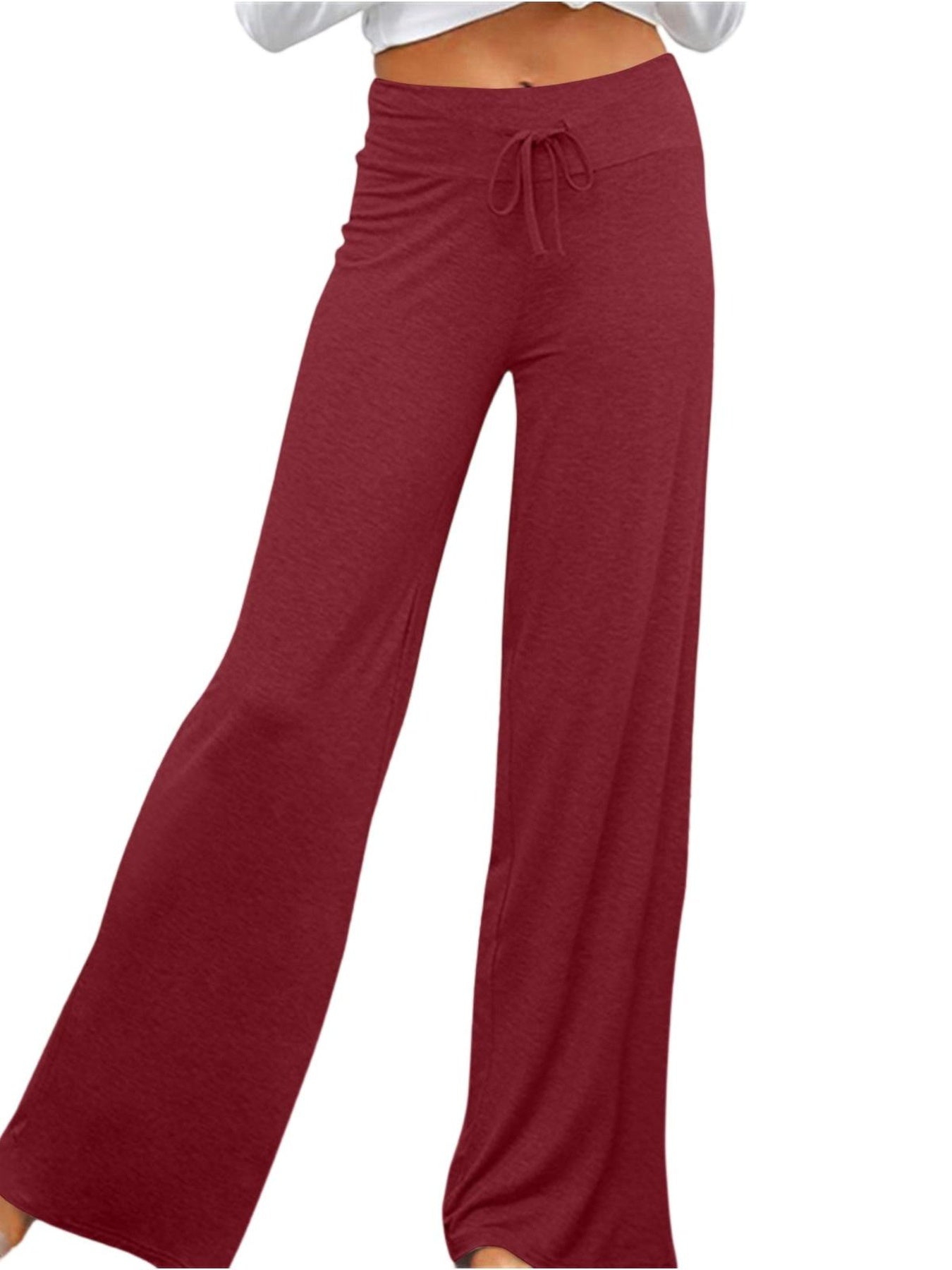 Women's High-Waisted Wide-Leg Yoga Pants