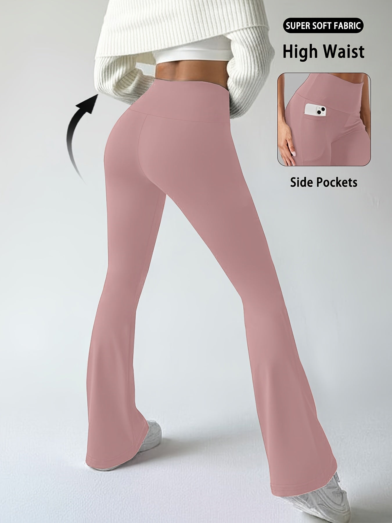 Women's High Waisted Tummy Control Flare