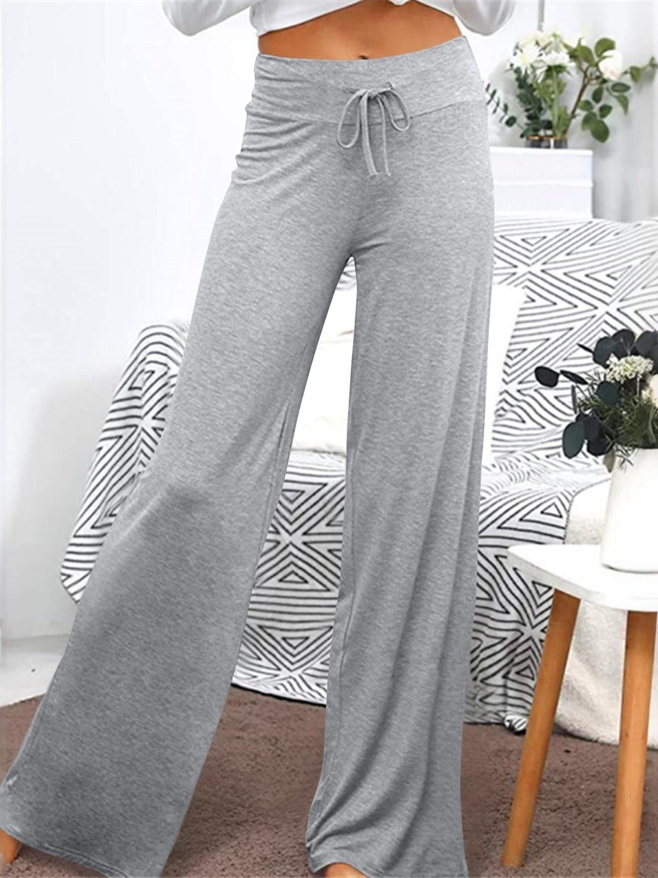 Women's High-Waisted Wide-Leg Yoga Pants