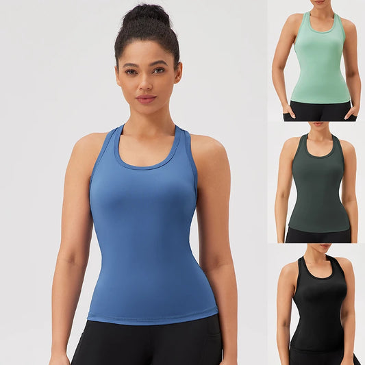 Yoga Vest Sleeveless Sport Shirt