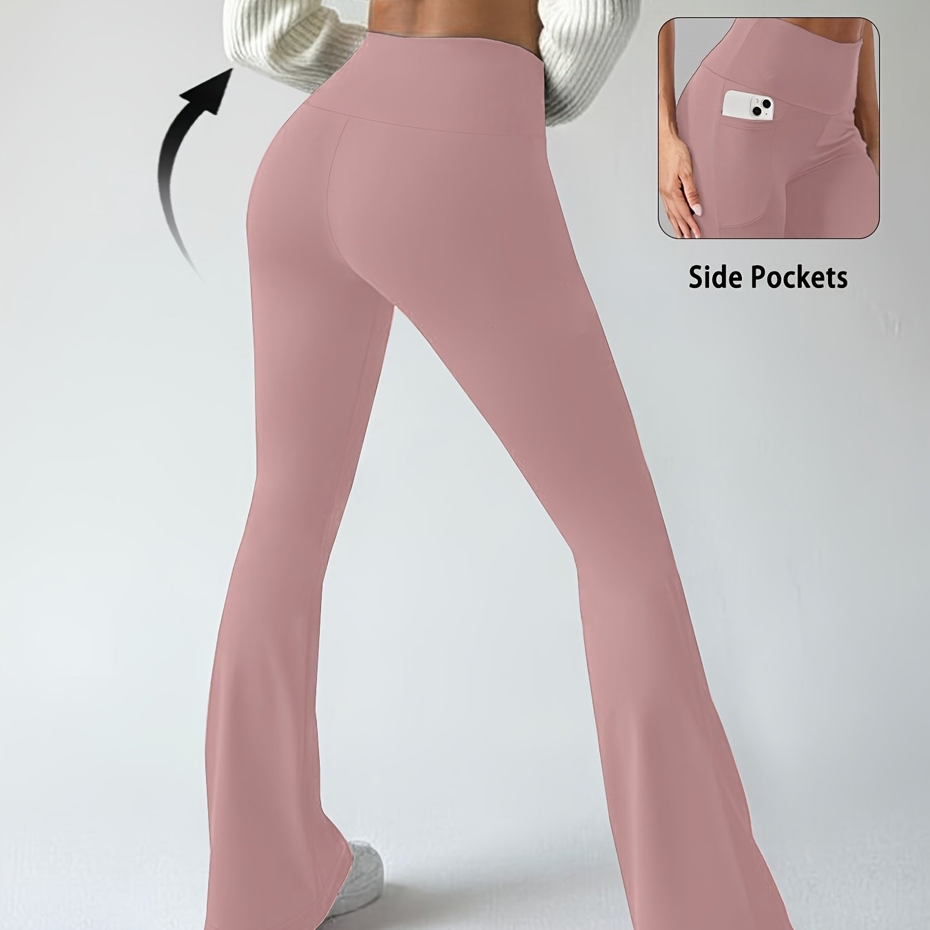 Women's High Waisted Tummy Control Flare
