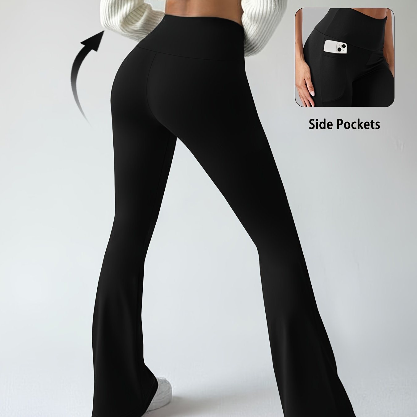 Women's High Waisted Tummy Control Flare