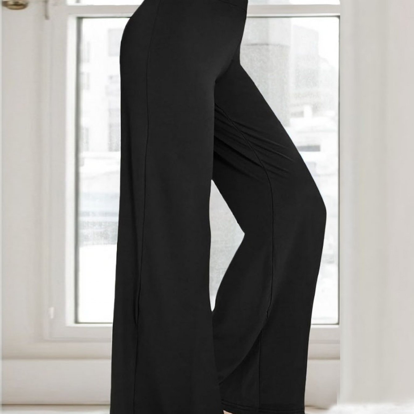 High-stretch, wide-leg, All-Season pants