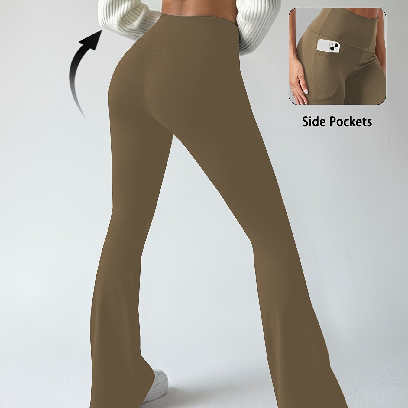 Women's High Waisted Tummy Control Flare